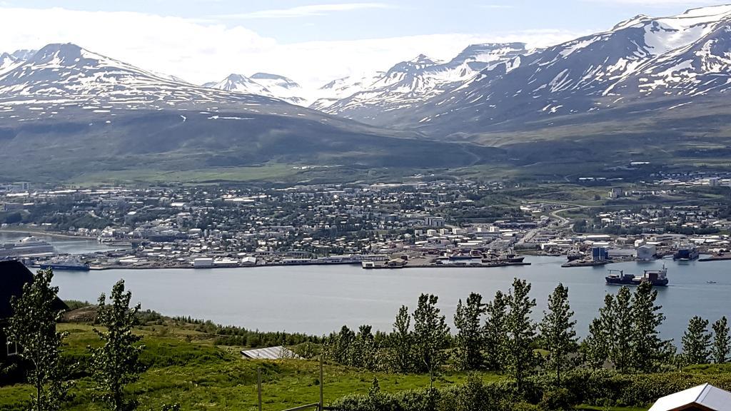 Akureyri Log Cabin Exterior foto
